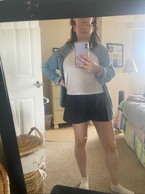 J. Crew Chino style shorts in Navy